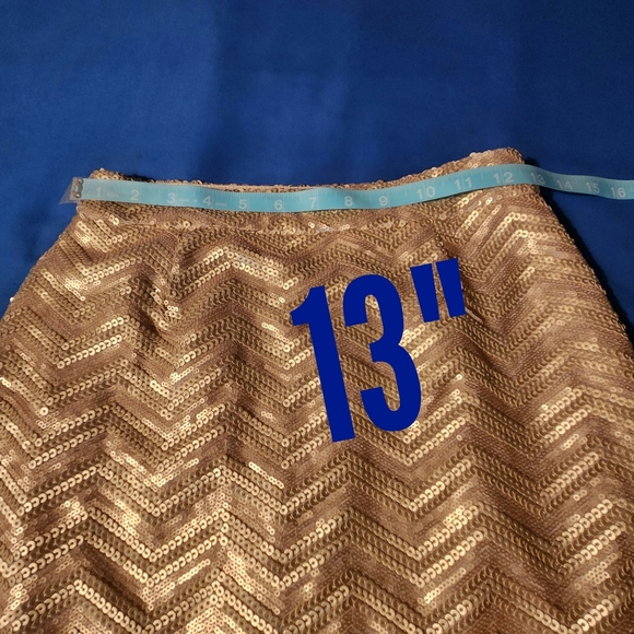 TOBI Sequin Mini Skirt - Picture 5 of 9